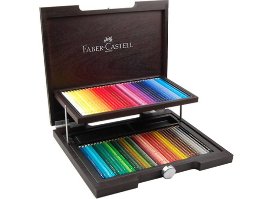 Faber-Castell Color Pencil Polychromos Wood Case Of 72